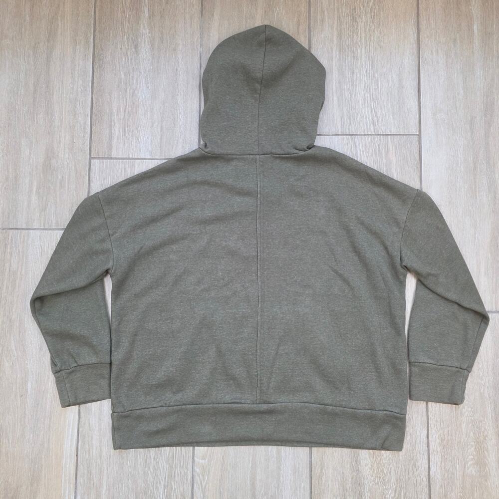 FP Movement Hoodie Womens Medium Oversized Olive Green Pullover Sweatshirt Cozy - Picture 10 of 10